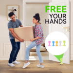 Self-Sucking Silicone Door Stopper (5 Pcs Set) - With Dupatta by Nari Haat, Indian ethnic wear, women clothing, desig...