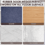 Self-Sucking Silicone Door Stopper (5 Pcs Set) - Neckline Detail by Nari Haat, Indian ethnic wear, women clothing, de...