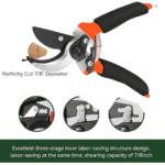 Garden Shears Sharp Cutter Pruners Scissor, Pruner, flower cutter - Closeup Embroidery by Nari Haat, Indian ethnic we...