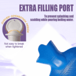 Rubber Hot Water Heating Bag for Pain Relief - Closeup Embroidery by Nari Haat, Indian ethnic wear, women clothing, d...