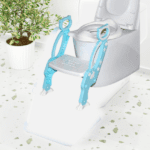 2 In 1 Potty Training Toilet Seat with Step Stool Ladder For Toddlers - With Dupatta by Nari Haat, Indian ethnic wear...