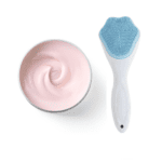 Silicone Face Scrubber Exfoliating Brush, Manual Handheld Facial Cleansing (1 Pc) - Full Detail by Nari Haat, Indian ...