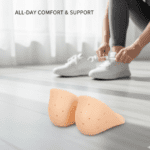 Anti Crack Silicon Gel Heel Moisturizing Socks for Foot Care Men Women (Loose Pack) - Neckline Detail by Nari Haat, I...