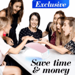 Professional Nail Polish Dryer Machine - Closeup Embroidery by Nari Haat, Indian ethnic wear, women clothing, designe...