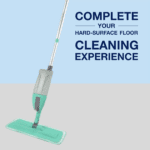 Cleaning 360 Degree Healthy Spray Mop with Removable Washable Cleaning Pad - With Dupatta by Nari Haat, Indian ethnic...