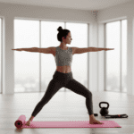 Yoga Mat Eco-Friendly for Fitness & Gym – Non-Slip Exercise Mat (180x60cm) - With Dupatta by Nari Haat, Indian ethn...