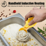 2-Piece Plastic Ice Cream & Watermelon Scooper with Trigger Dipper - Sleeve Design by Nari Haat, Indian ethnic wear, ...