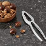 Luxury Stainless Walnut Cracker – Portable Nut Cutter & Pliers - Sleeve Design by Nari Haat, Indian ethnic wear, wo...
