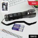 Aluminium Led/Xenon rubber grip Handtourch (3*1.5V AAA batteries / Not Included) - With Dupatta by Nari Haat, Indian ...