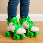 Kids Roller Skates – Adjustable & Comfortable Skating Shoes (Pair of 1) - Full Detail by Nari Haat, Indian ethnic w...
