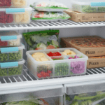 Fridge Storage Box – Freezer & Kitchen Organizer for Vegetables & Food (1 Pc) - Back View by Nari Haat, Indian ethn...