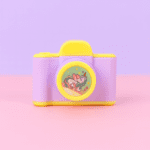 Camera Shape Pencil Sharpener – Stylish Lightweight Sharpener for Kids & Office - Fabric Detail by Nari Haat, India...