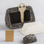 Realistic Fake Rock Key Hider – Weatherproof Outdoor Key Storage Emergencies (1 Pc) - Full Detail by Nari Haat, Ind...