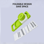 Slicer for Kitchen 5 in 1 Foldable Vegetable Slicer Blade Potato Cutter - Closeup Embroidery by Nari Haat, Indian eth...