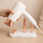 Hair Dryer Wall Mount, Self Adhesive Hair Dryer Holder (1 Pc) - Sleeve Design by Nari Haat, Indian ethnic wear, women...