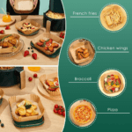 Square Air Fryer Disposable Paper Liner  (50 Pcs Set / 160mmx45mm) - Back View by Nari Haat, Indian ethnic wear, wome...