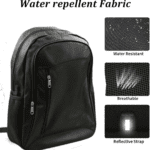 Slim, Durable Water-Resistant Unisex Laptop Backpack – College Bag - Closeup Embroidery by Nari Haat, Indian ethnic...