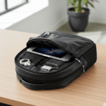 Slim, Durable Water-Resistant Unisex Laptop Backpack – College Bag - Sleeve Design by Nari Haat, Indian ethnic wear...