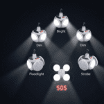 Solar Multi-Functional Emergency LED Light - Full Detail by Nari Haat, Indian ethnic wear, women clothing, designer suit