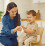 Compressed Towels Portable Disposable Compressed Cotton Coin Tissue Towel for Travel (30x25 Cm) - Neckline Detail by ...