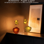 Christmas MULTI SHAPE SMALL LIGHT LAMPS LED SHAPE CRYSTAL  CHRISTMAS NIGHT LIGHT LAMP (6 PC SET) - Back View by Nari ...