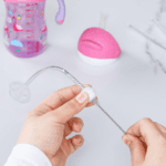 Stainless Steel Straw Cleaning Brush Drinking Pipe (20 Cm / 1 Pc) - Back View by Nari Haat, Indian ethnic wear, women...