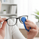 Mini Sun glasses Eyeglass Microfiber Spectacles Cleaner - With Dupatta by Nari Haat, Indian ethnic wear, women clothi...