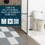 Bath Anti-Slip Mat – Prevent Slippery Surfaces While Bathing (26×26 cm) - Closeup Embroidery by Nari Haat, Indian ...