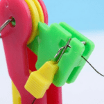 Automatic Needle Threading Device (Multicolour) - Sleeve Design by Nari Haat, Indian ethnic wear, women clothing, des...