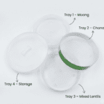 Sprout Maker 4 Layer for Household and Kitchen Use - Back View by Nari Haat, Indian ethnic wear, women clothing, desi...