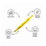 Bombay Roti Maker Belan Used for Home Purposes Including Making Rotis Etc. - Neckline Detail by Nari Haat, Indian eth...