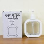 Snap sink Dispenser Plastic Clear Empty Pump Lotion Bottles (1 Set) - Full Detail by Nari Haat, Indian ethnic wear, w...