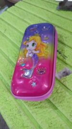 3D Cartoon Zipper Compass Box, Pencil Box (1 Pc / Mix Design) - Full Detail by Nari Haat, Indian ethnic wear, women c...