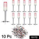 Round Nails for Mini Steel Nails For Gun (10 Pcs Set) - With Dupatta by Nari Haat, Indian ethnic wear, women clothing...