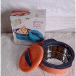 Casserole Box for Food Searving Inner Steel Insulated Casserole Hot Pot (Approx 2500 ml) - Fabric Detail by Nari Haat...