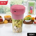 Portable Multifunctional Electric Juicer Cup, USB Juice Maker 6 blade (350 ML) - With Dupatta by Nari Haat, Indian et...