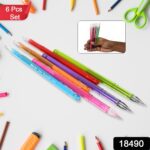 Multi Colour Gel Pen Set, Set of 6 Colours (6 Pcs Set) - With Dupatta by Nari Haat, Indian ethnic wear, women clothin...