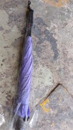 Windproof Compact Travel Umbrella – Reverse Folding Design (1 Pc) - Fabric Detail by Nari Haat, Indian ethnic wear,...