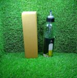 1ltr Plastic Oil Dispenser With Lid - Clear, Drip Free Spout, Controlled Use. - Full Detail by Nari Haat, Indian ethn...