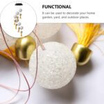 Solar Crystal Ball Wind Chime, Color Changing Solar Powered LED Hanging Wind Chime - Full Detail by Nari Haat, Indian...