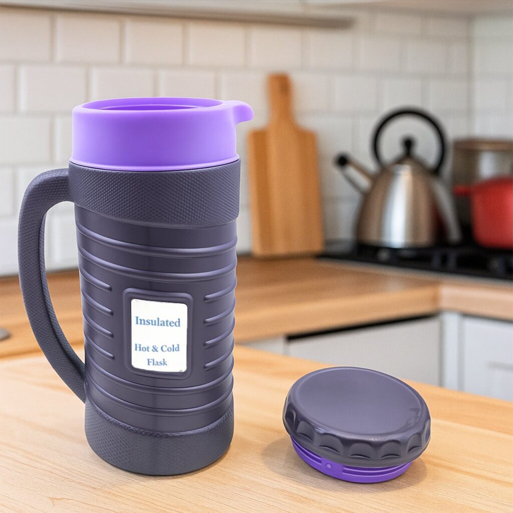 Stainless Steel Thermos Flask and Travel Mug