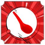 Microwave Safe, Unbreakable, Colorful Soup / Dessert Spoons, Food Grade Set of 6 Pcs - Fabric Detail by Nari Haat, In...