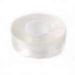 Sticky Double Sided Tape Washable Adhesive Tape Reusable (Thick / 6.5×3 Cm / 1 Pc) - Back View by Nari Haat, Indian ...