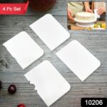 Plastic Cake Scraper Cake Decorating Pastry Baking Tool (4 Pcs Set) - With Dupatta by Nari Haat, Indian ethnic wear, ...