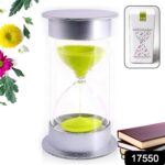 45-Minute Green Sand Timer – Hourglass Time Management Tool (Color: Green) - With Dupatta by Nari Haat, Indian ethn...