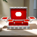 Wooden Jewellery Organizer Multi Purpose Box Bangle Box - Closeup Embroidery by Nari Haat, Indian ethnic wear, women ...