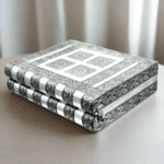 Wooden Jewellery Organizer Multi Purpose Box Bangle Box - Neckline Detail by Nari Haat, Indian ethnic wear, women clo...