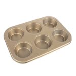 Round Shape Carbon steel Muffin Cupcake Mould Case Bakeware - Back View by Nari Haat, Indian ethnic wear, women cloth...