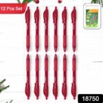 Red Colour Gel Pen Set, Set of 12 Pcs - With Dupatta by Nari Haat, Indian ethnic wear, women clothing, designer suit