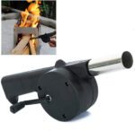 Portable Hand Crank Air Blower Fan for Charcoal Grill BBQ - Back View by Nari Haat, Indian ethnic wear, women clothin...
